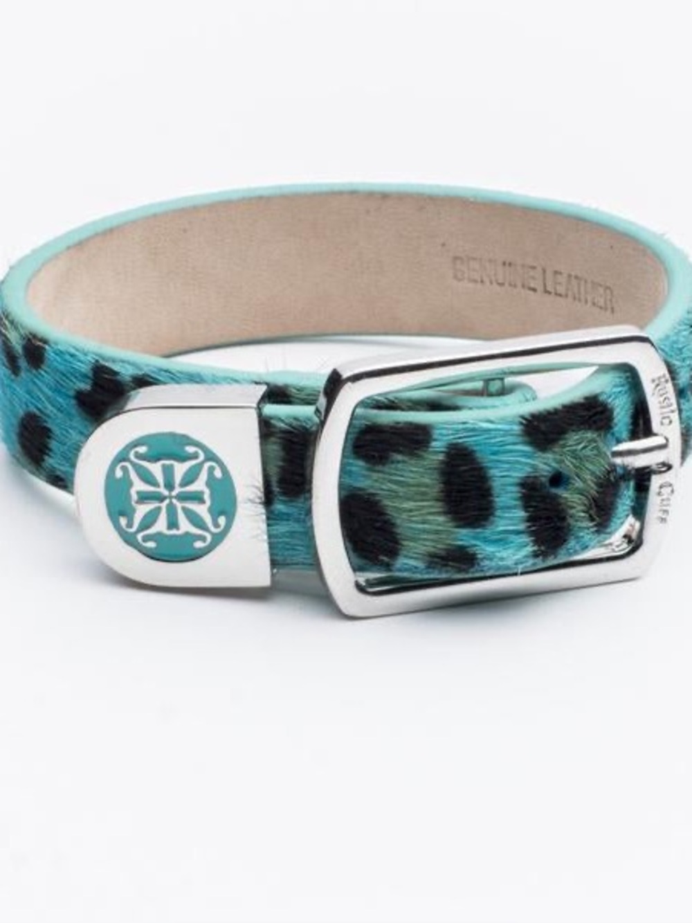 Rustic Cuff Kacy Calfskin
Buckle Bracelet